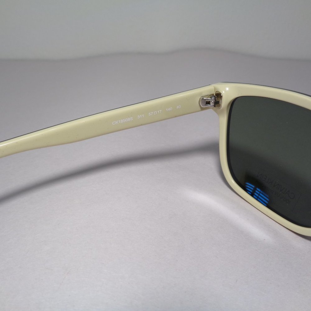Calvin Klein CK18508S Green Yellow New Sunglasses - Picture 10 of 15